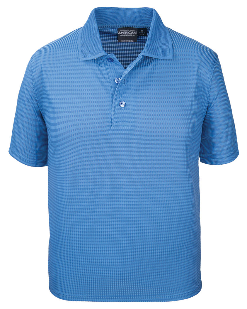 Men’s Drop-Needle Stretch Polo Shirt
