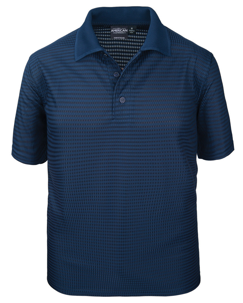 Men’s Drop-Needle Stretch Polo Shirt