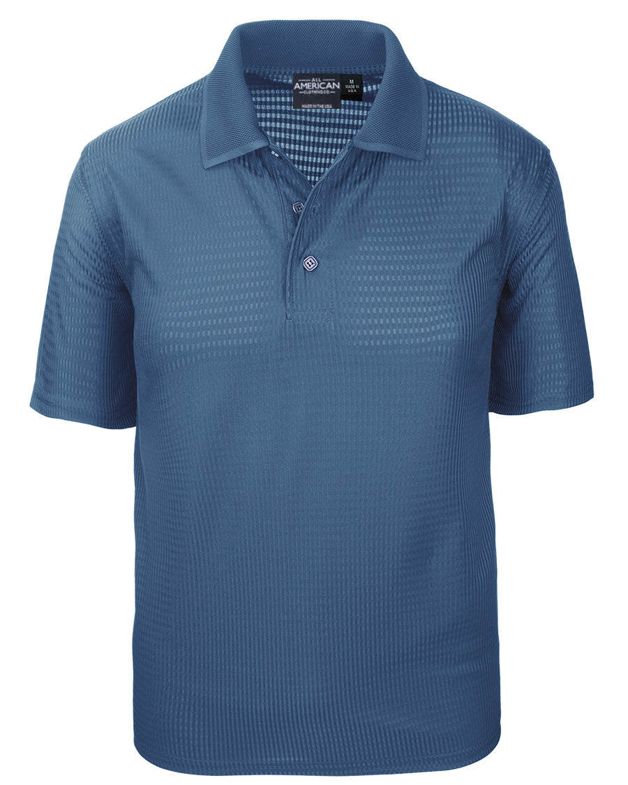 Men’s Drop-Needle Stretch Polo Shirt