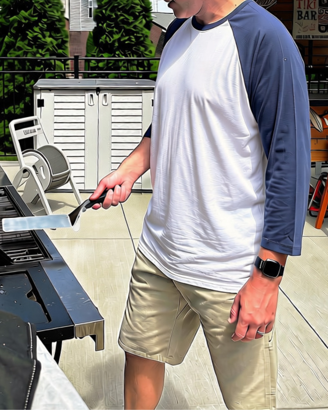 3/4 Sleeve Raglan T-Shirt