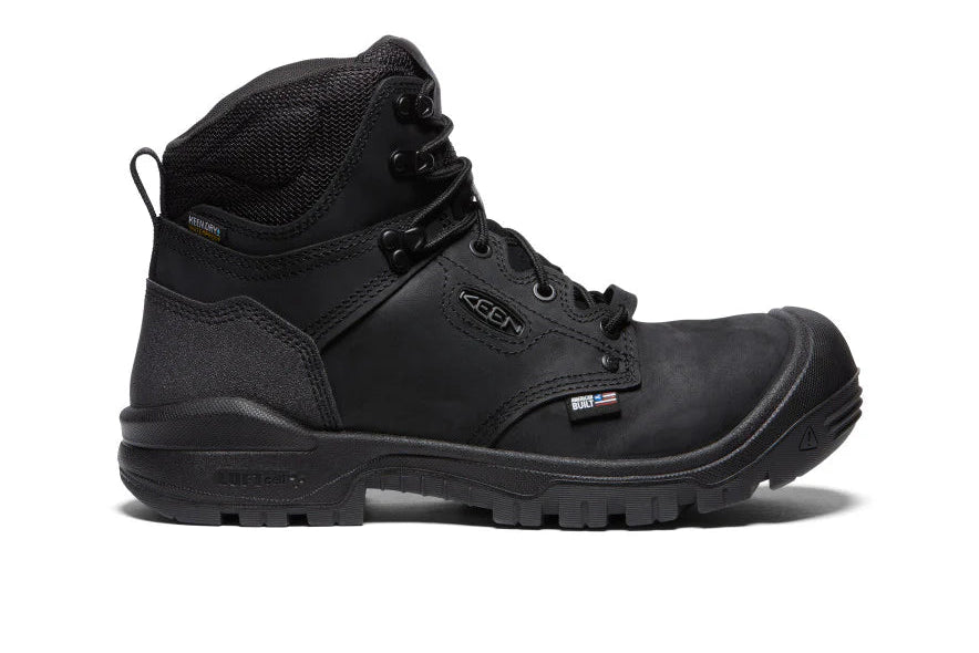 Men's Independence 6" Waterproof Boot (Carbon Toe) - Black