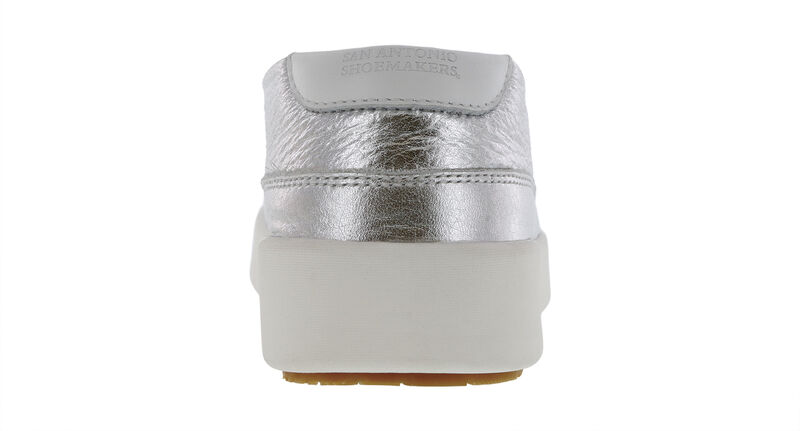 Women's Silver Slip-On Sneaker