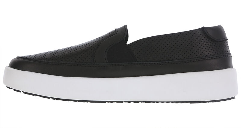 Women's Black Slip-On Sneaker