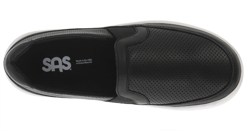 Women's Black Slip-On Sneaker