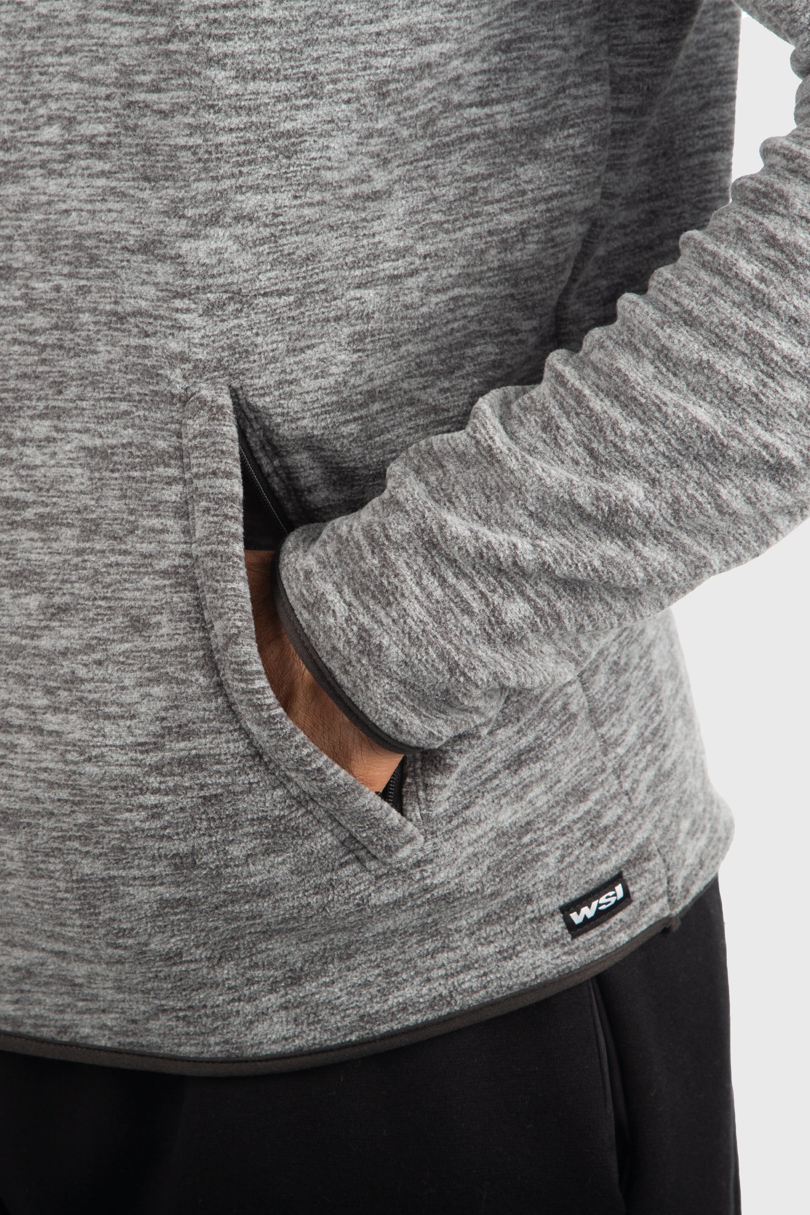 Polar Fleece Pocketed Hoodie