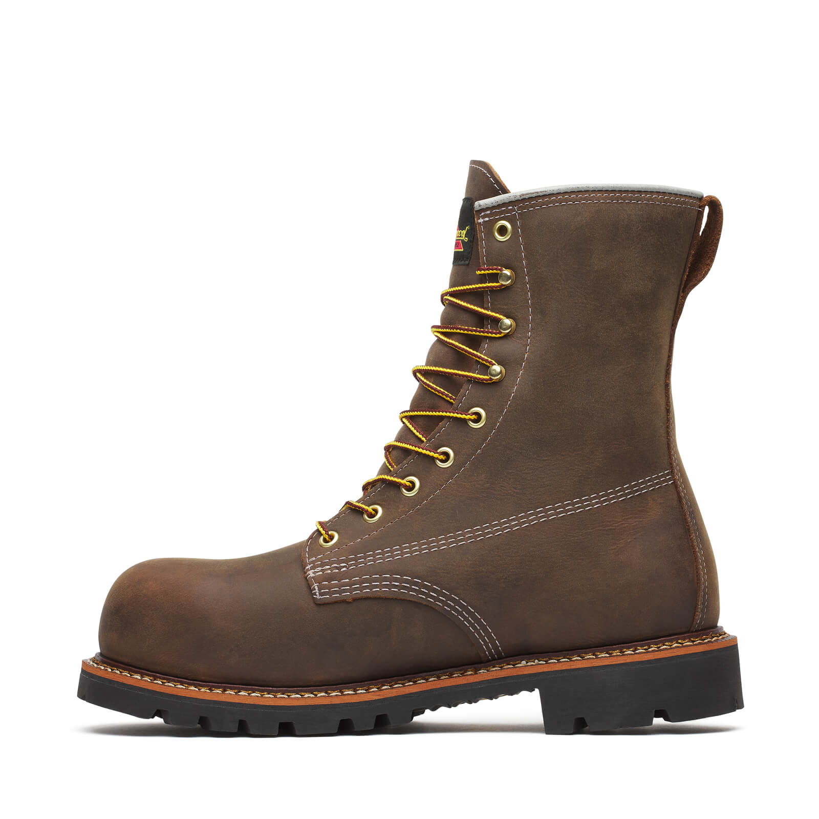 American Legacy Series 8” Crazyhorse Nano Toe Waterproof Work Boot