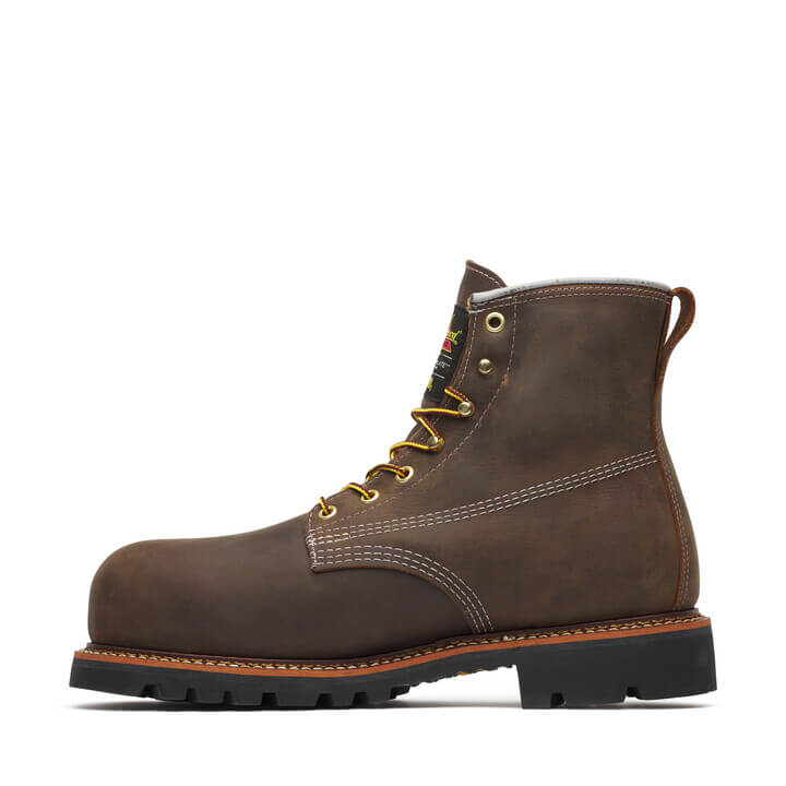 American Legacy Series 6” Crazy Horse Nano Safety Toe Insulated Waterproof Work Boot