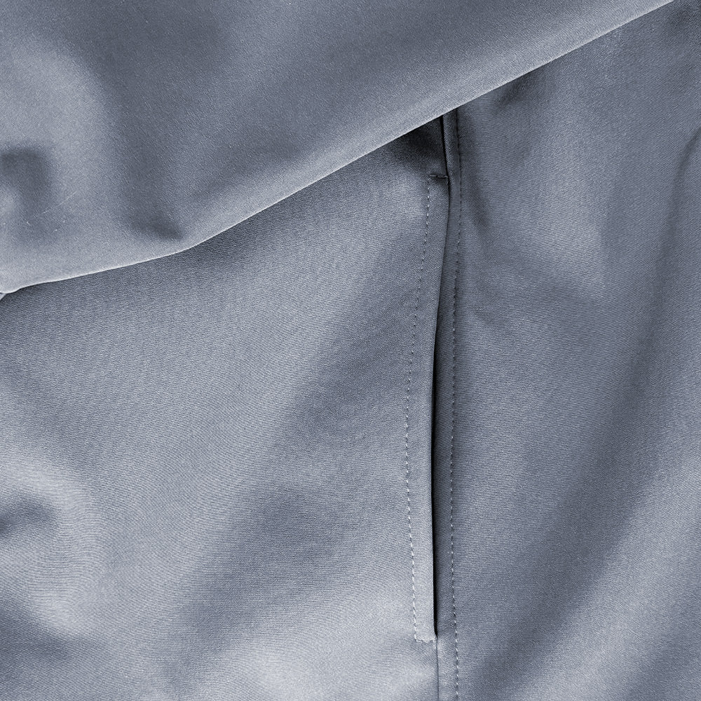 Men's Weather Resistant Soft Shell Fleece Full-Zip Jacket