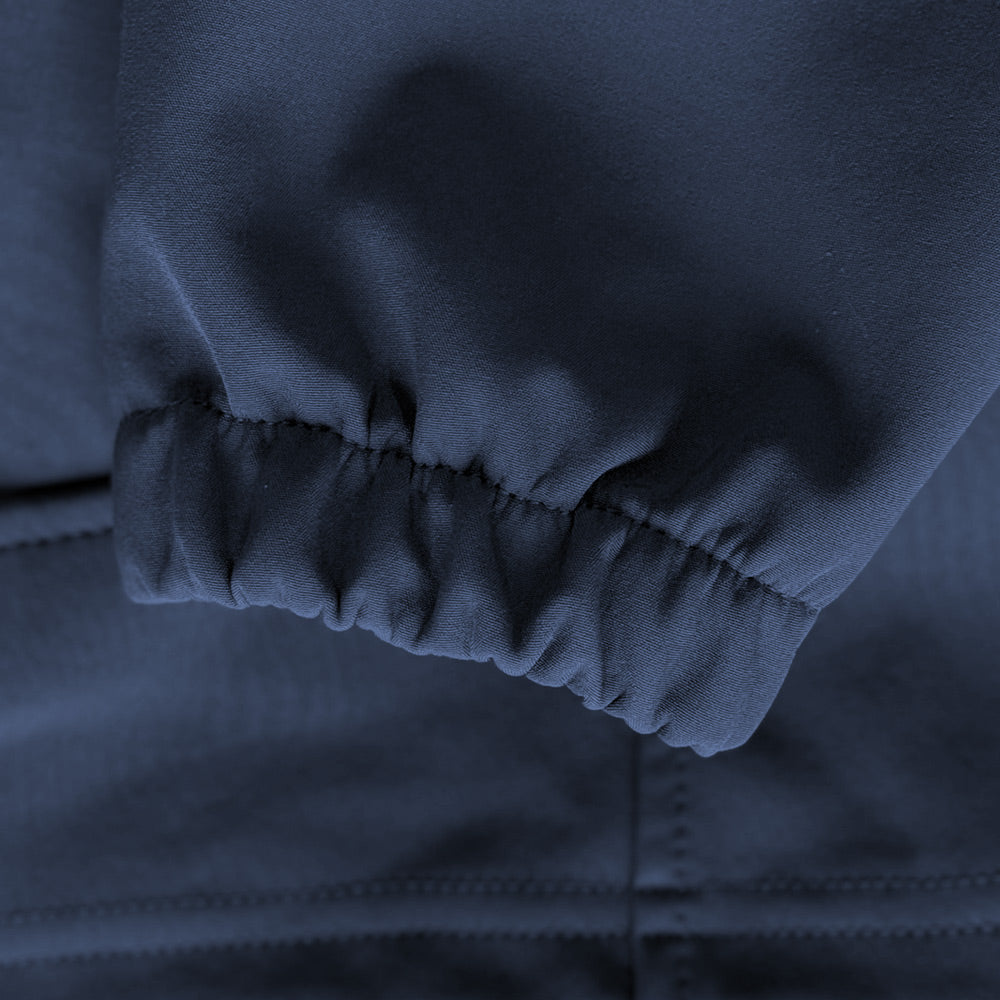 Men's Weather Resistant Soft Shell Fleece Full-Zip Jacket