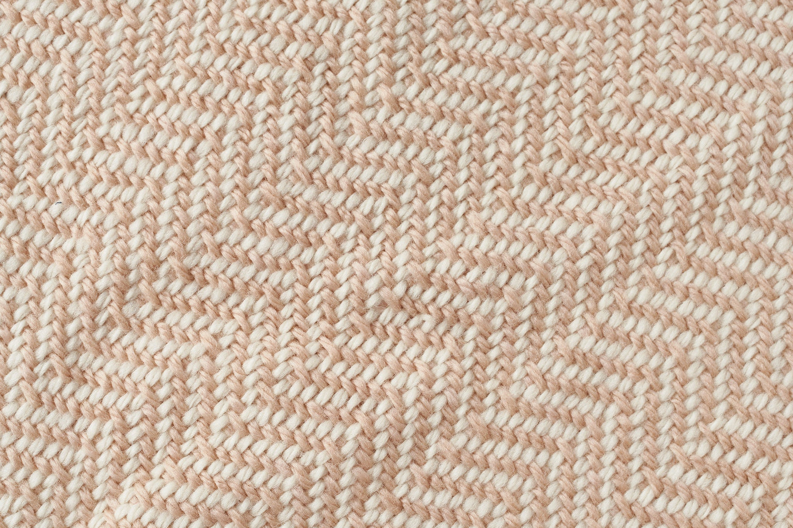 American Made Chevron Wool Throw Blanket