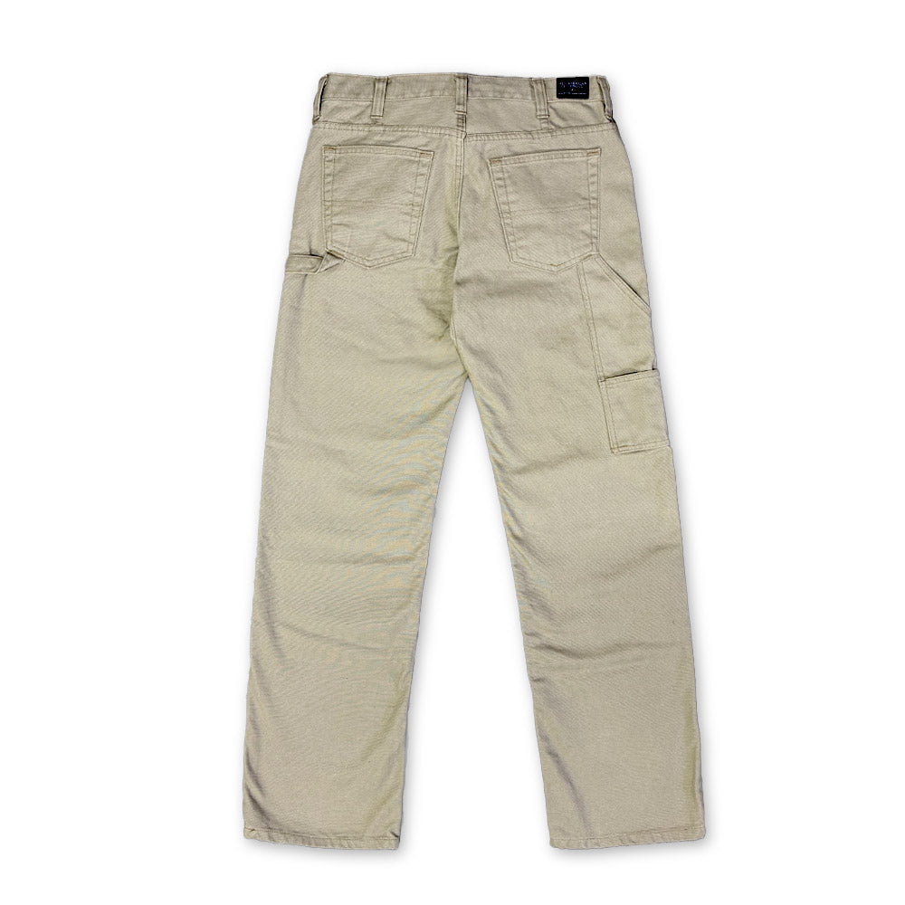 double knee canvas work pant