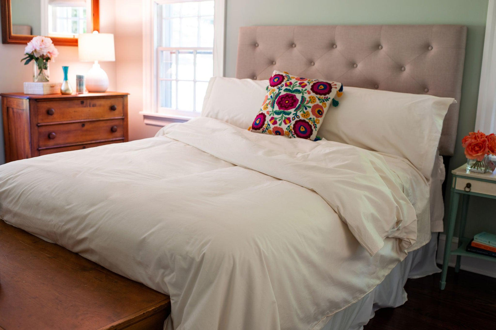 American Made Cotton Duvet Cover Set