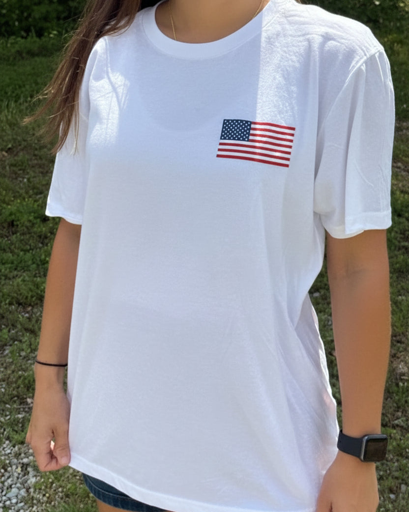 250 Years of Freedom Classic Cotton 60/ 40 Blend T-Shirt