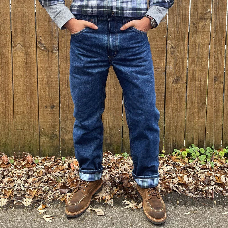 Men's Original Flannel Lined Jean - Made in USA All American Clothing Co.