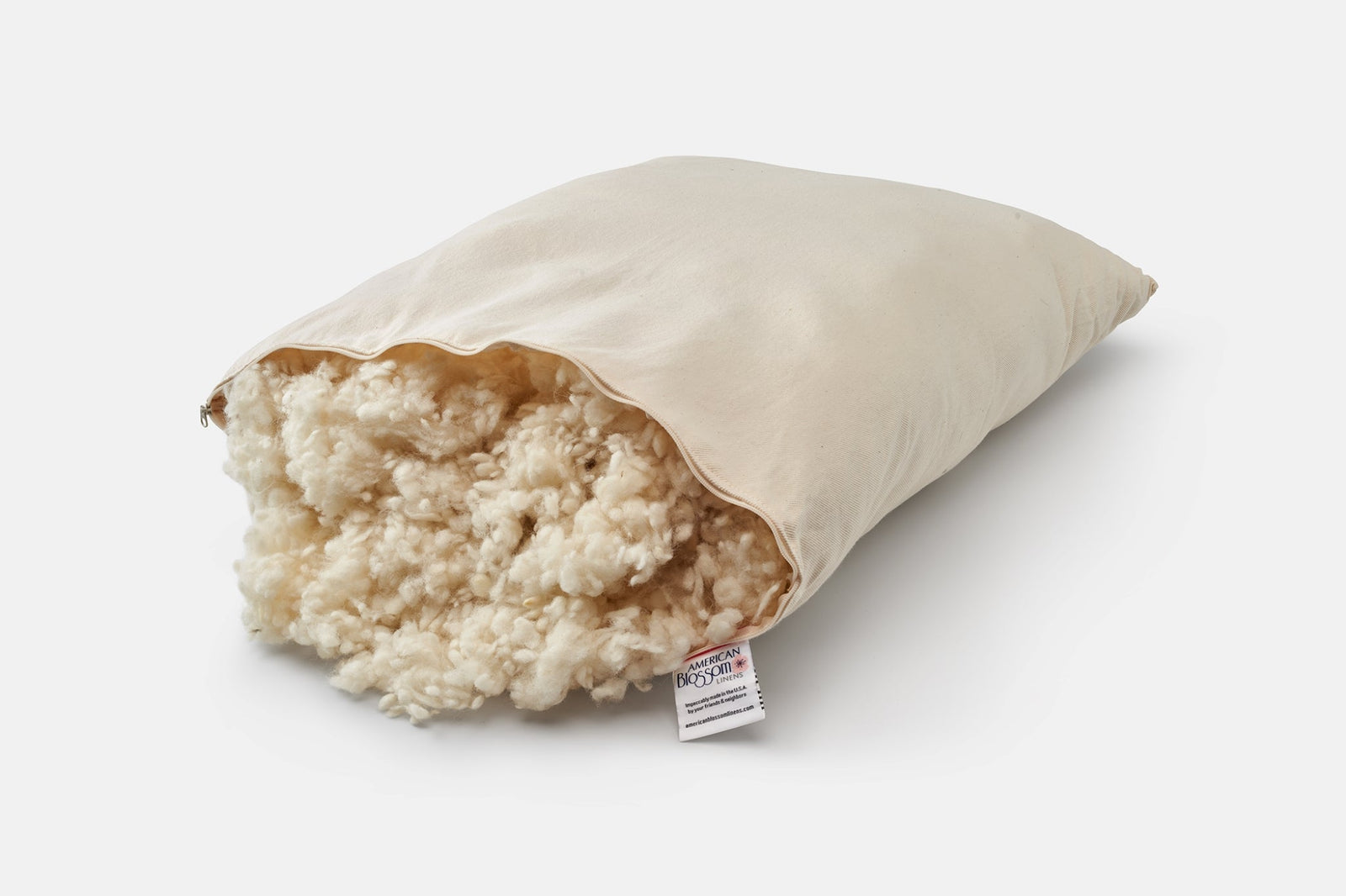 American Made Wool-Filled Pillow