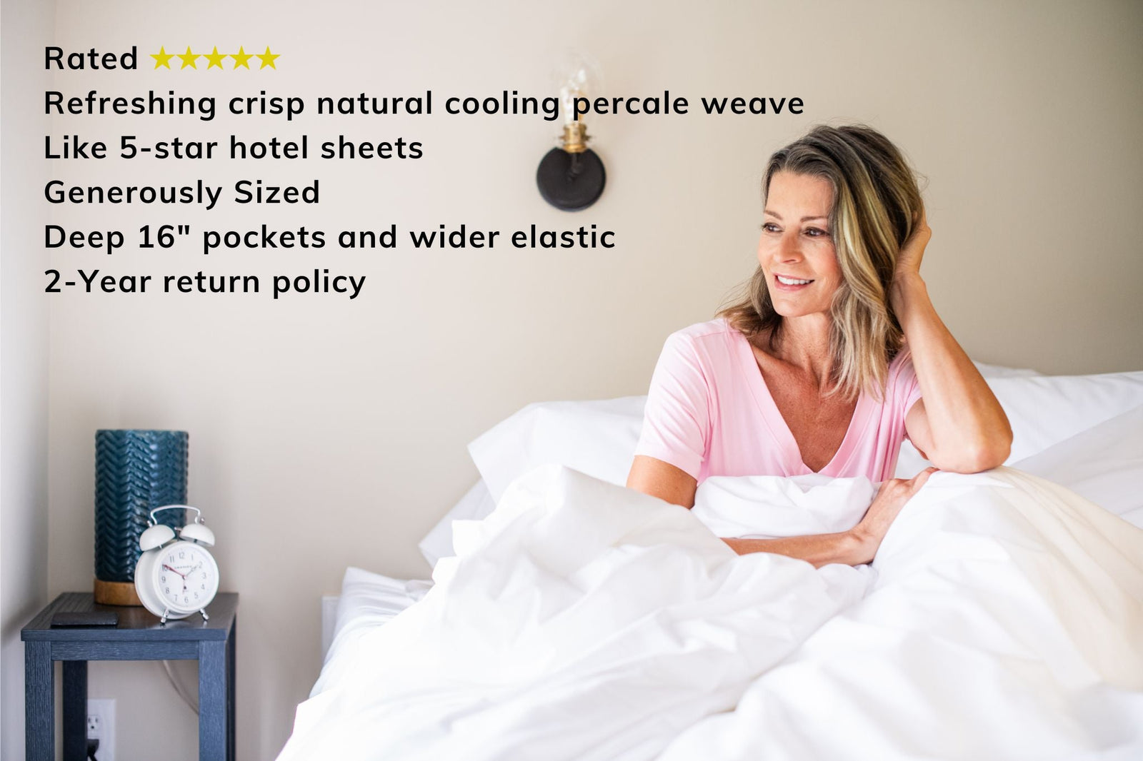 American Made Cotton Bed Sheet Set