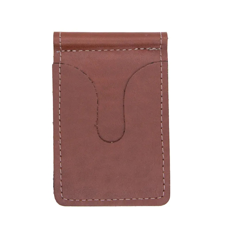 Deluxe Horween Leather Money Clip North Star Leather