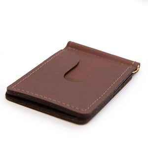 Deluxe Horween Leather Money Clip North Star Leather