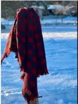 Farmhouse Collection - Buffalo Check Throw All American Clothing Co