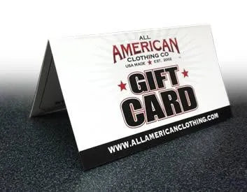 Gift Card All American Clothing Co.