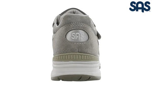 SAS Mens Gray JV Mesh San Antonio Shoes