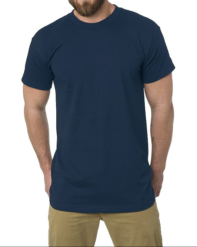 Tall Heavyweight 100% Cotton T-Shirts - Made in USA Bayside