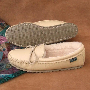 Women's Cushion-Flex Sole Sheepskin Slippers Footskins