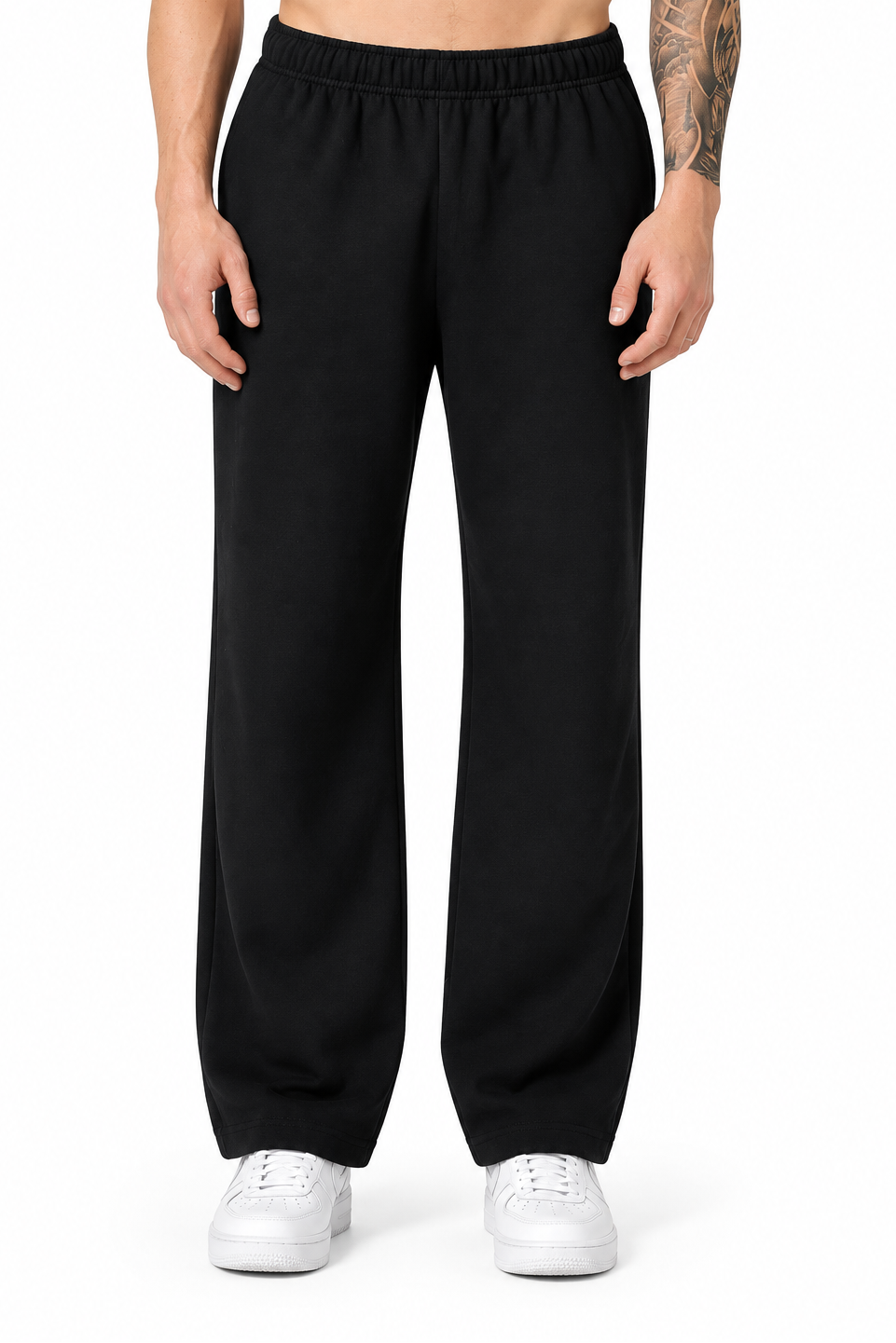 Unisex Fashion Fleece Straight Leg Sweatpant