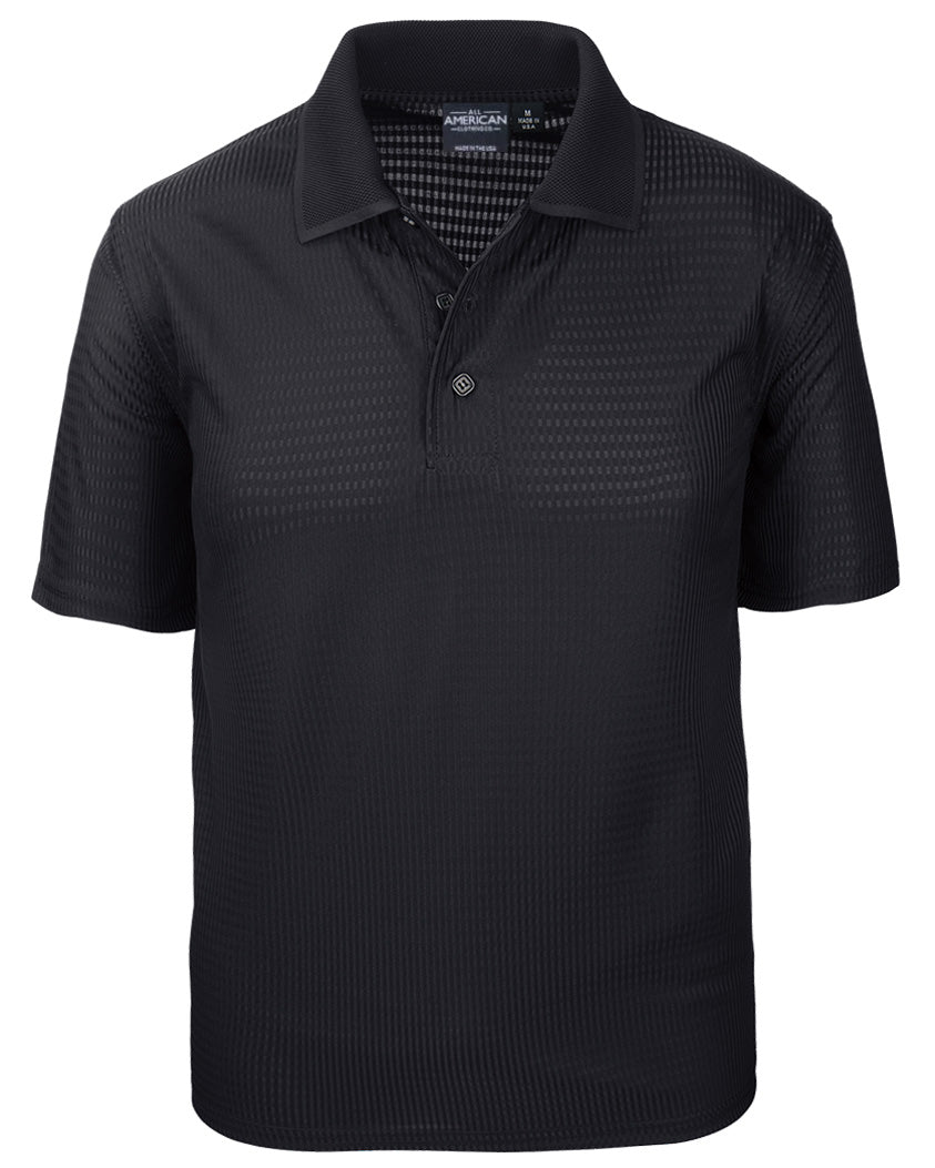 Men’s Drop-Needle Stretch Polo Shirt