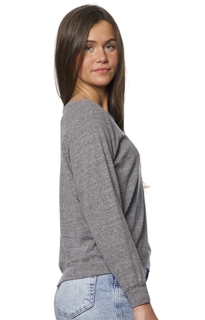Triblend Long Sleeve Raglan Pullover
