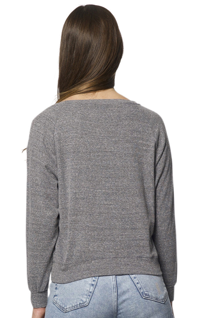 Triblend Long Sleeve Raglan Pullover