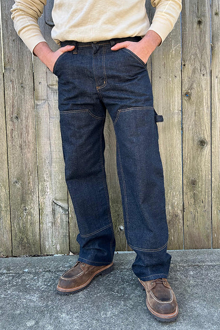 Men's Double Knee Work Pant – American-Made 12 oz. Denim - All
