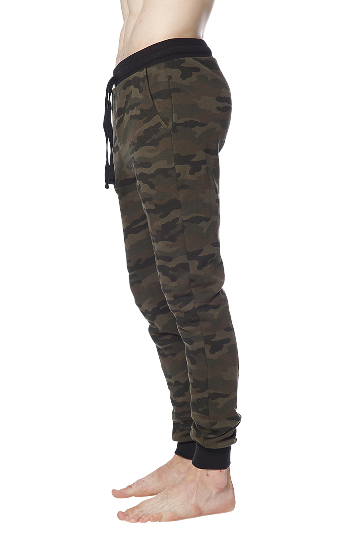 Unisex Camo Fleece Jogger Sweatpant
