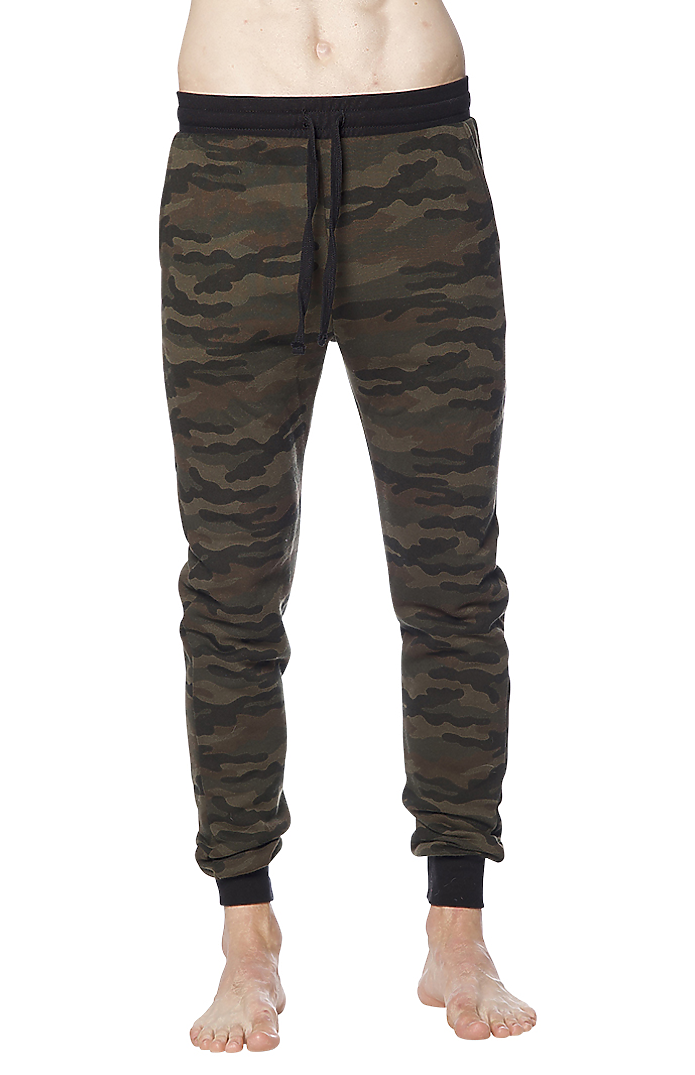 Unisex Camo Fleece Jogger Sweatpant