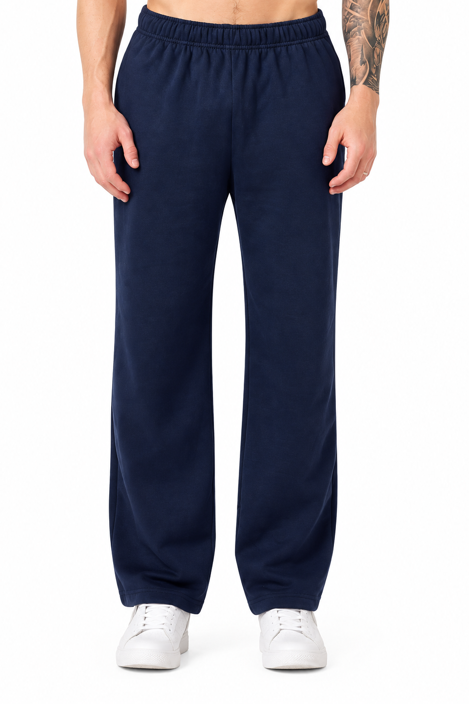 Unisex Fashion Fleece Straight Leg Sweatpant
