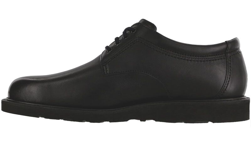 Men's Non-Slip Lace-Up Work Shoe Matte Black
