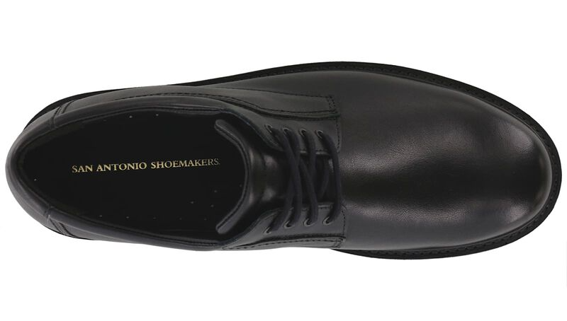 Men's Non-Slip Lace-Up Work Shoe Matte Black