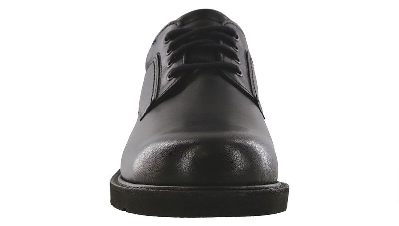 Men's Non-Slip Lace-Up Work Shoe Matte Black