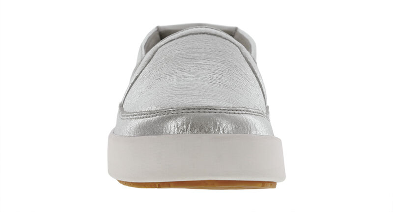 Women's Silver Slip-On Sneaker