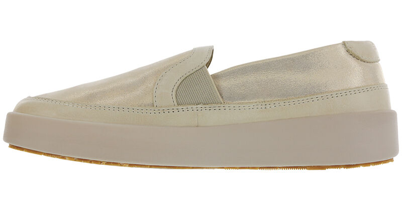 Women's Gold Slip-On Sneaker