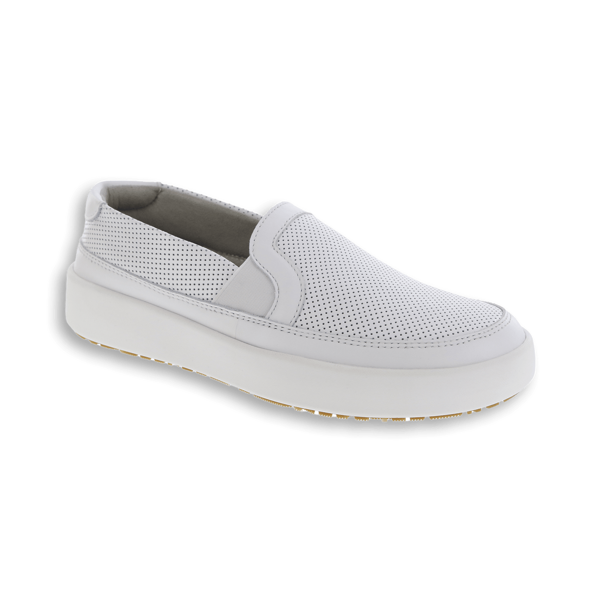 Women&#39;s White Slip-On Sneaker