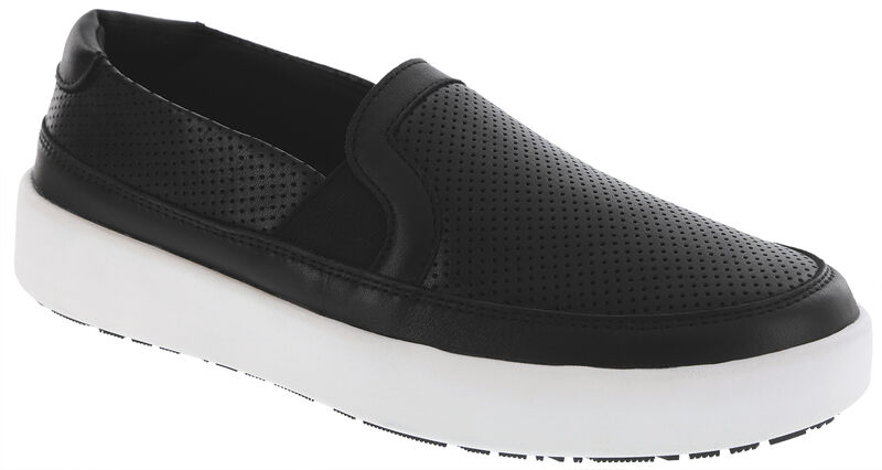 Women's Black Slip-On Sneaker