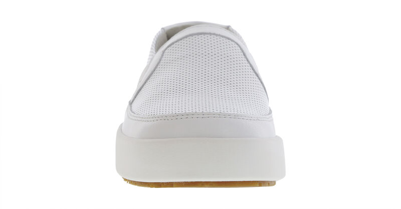 Women's White Slip-On Sneaker