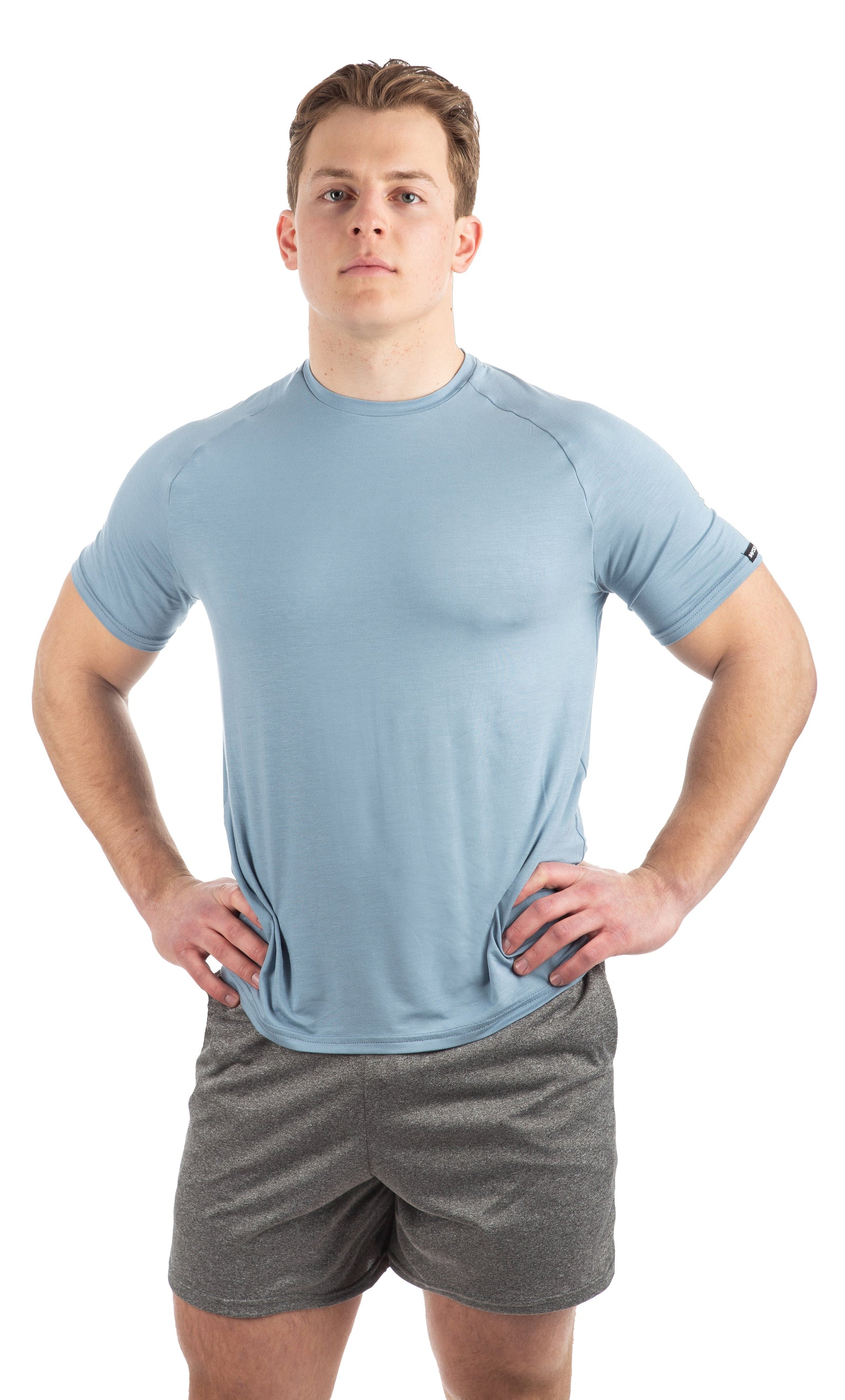 Men's Short Sleeve Bamboo Moisture-Wicking T-Shirt