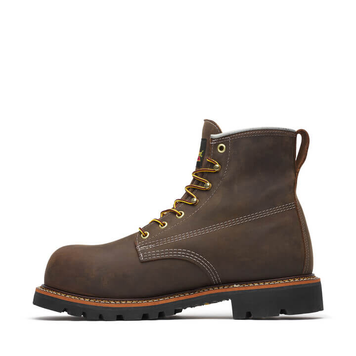 American Legacy Series 6” Crazyhorse Nano Toe Waterproof Work Boot