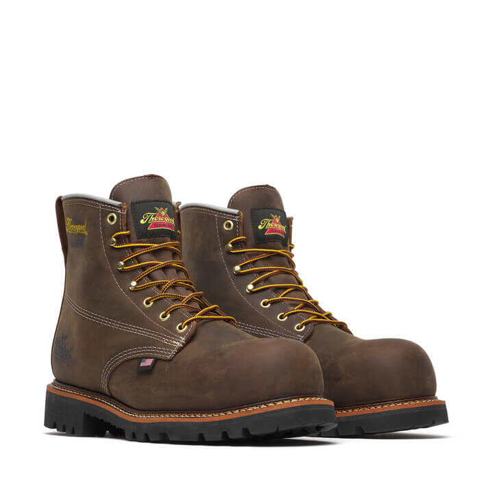 American Legacy Series 6” Crazyhorse Nano Toe Waterproof Work Boot