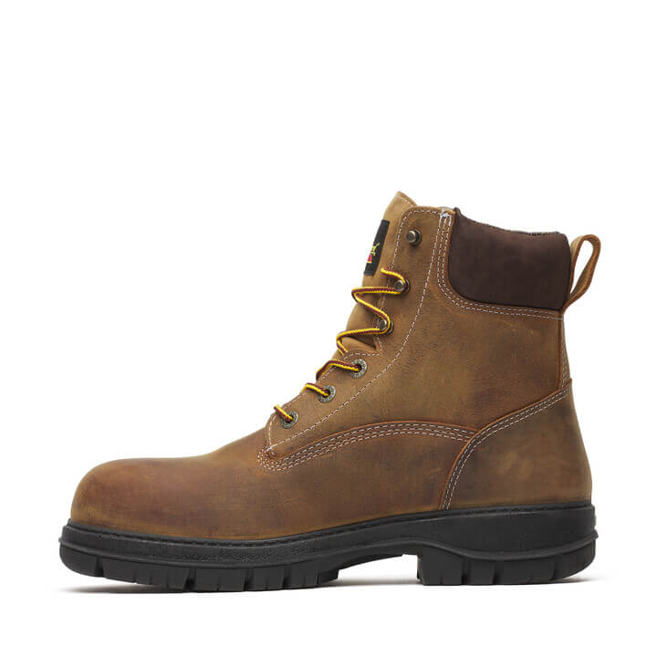 Genesis Series 6″ Chestnut Safety Toe Waterproof Work Boot