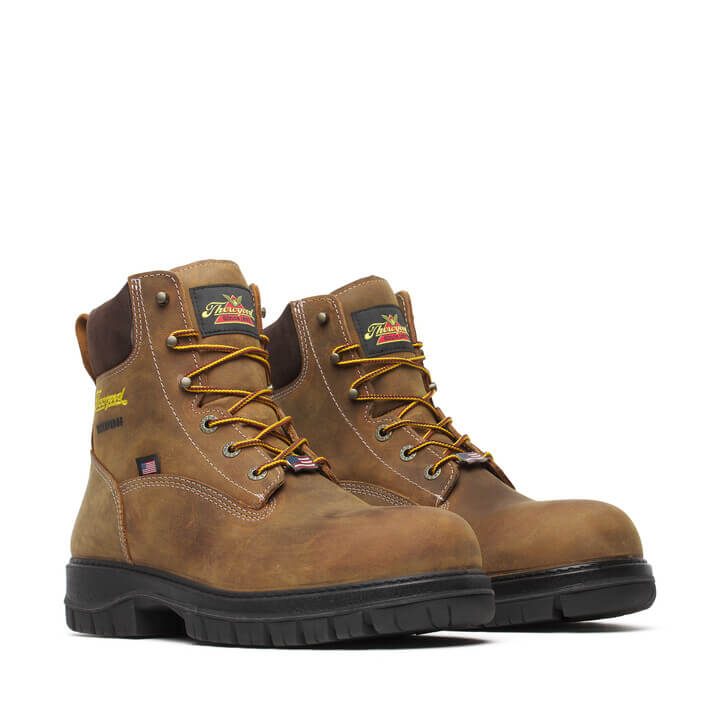 Genesis Series 6″ Chestnut Safety Toe Waterproof Work Boot