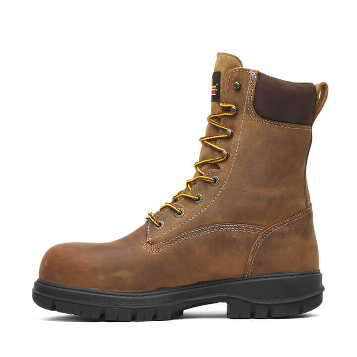Genesis Series 8″ Chestnut Safety Toe Waterproof Insulated Work Boot