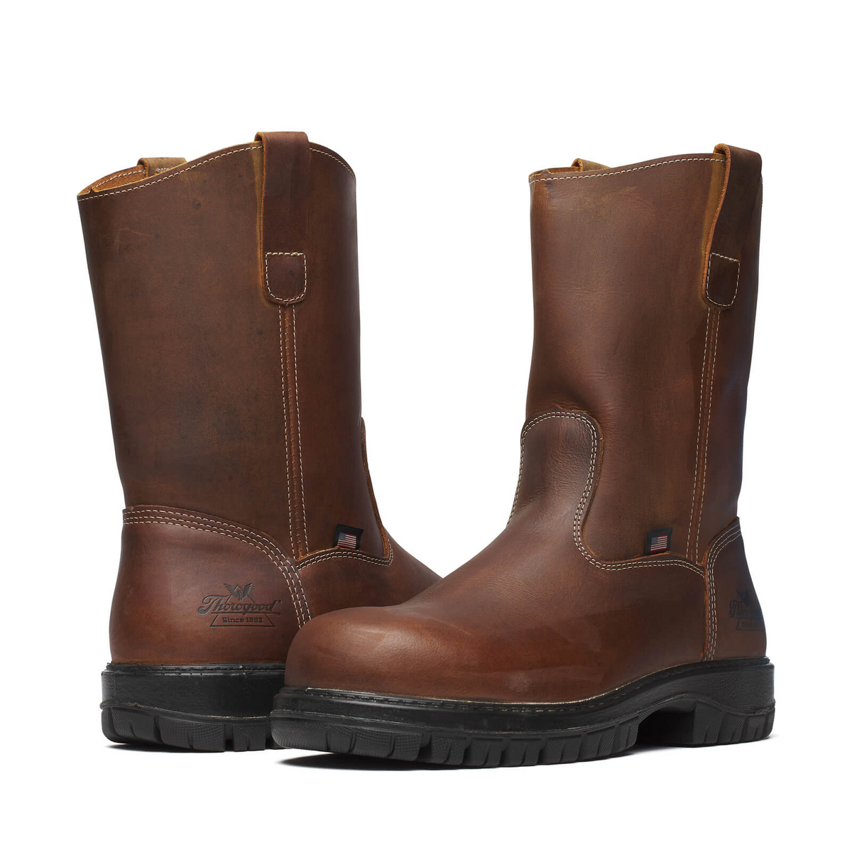 Genesis Series 11″ Bourbon Safety Toe Work Boot